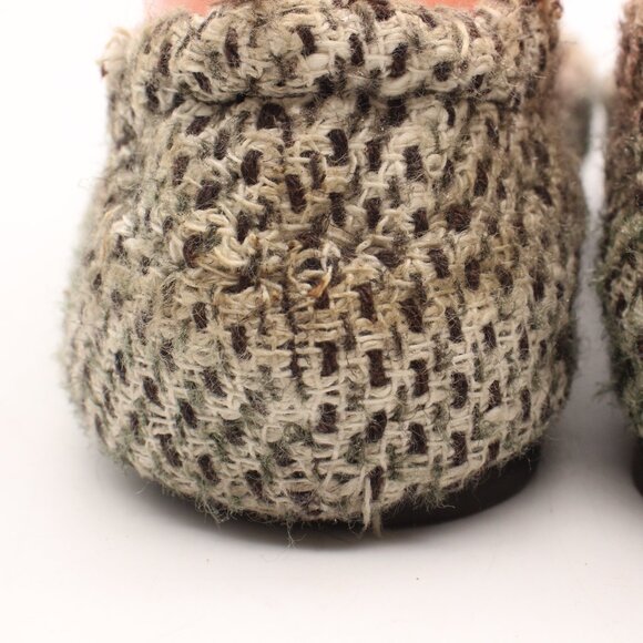 Tory Burch Serena Women's Size US 7 M Tweed Slip On Flat Ballet Shoes - Picture 11 of 11